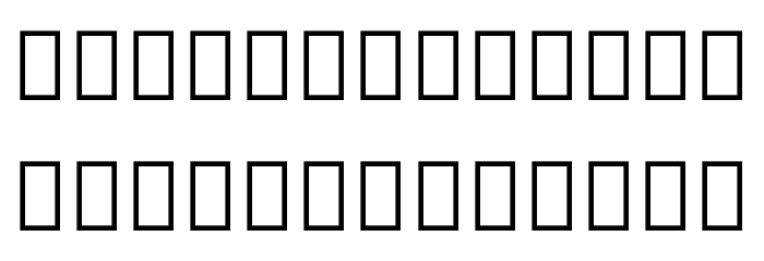 Noto Sans Thai UI ExtraCondensed ExtraBold Font LOWERCASE