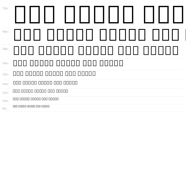 Noto Sans Thai UI SemiCondensed Medium Waterfall