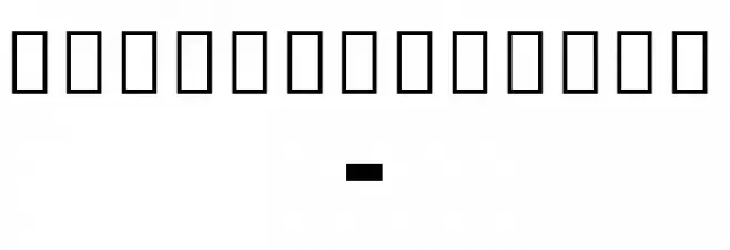 Noto Serif Armenian Black Font OTHER CHARS