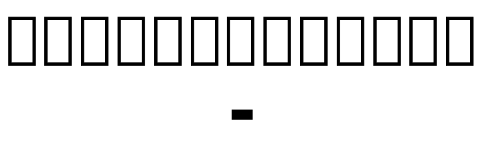 Noto Serif Armenian Condensed ExtraBold Font OTHER CHARS