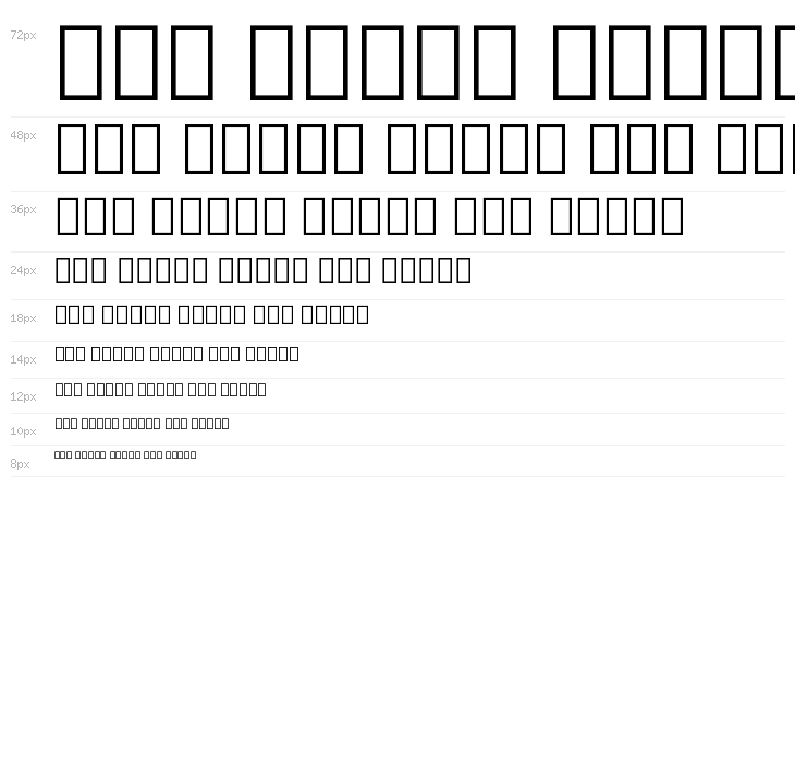Noto Serif Armenian Condensed ExtraBold Waterfall