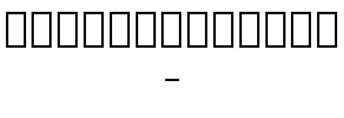 Noto Serif Armenian Condensed ExtraLight Font OTHER CHARS