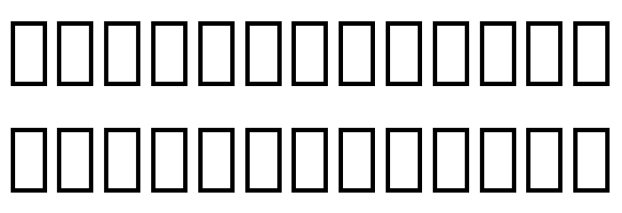 Noto Serif Armenian Condensed ExtraLight Font LOWERCASE