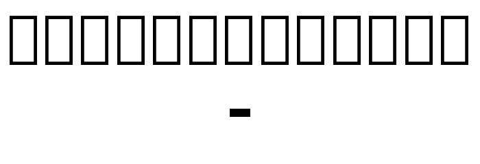 Noto Serif Armenian Condensed SemiBold Font OTHER CHARS