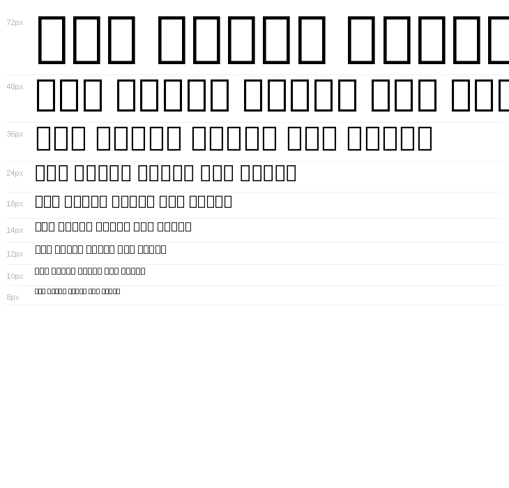 Noto Serif Armenian Condensed SemiBold Waterfall