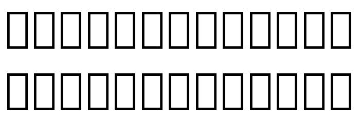 Noto Serif Armenian Condensed SemiBold Font LOWERCASE