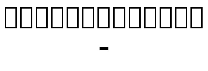 Noto Serif Armenian Condensed Font OTHER CHARS
