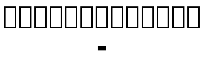 Noto Serif Armenian ExtraCondensed Black Font OTHER CHARS