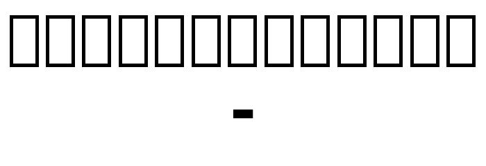 Noto Serif Armenian ExtraCondensed Bold Font OTHER CHARS