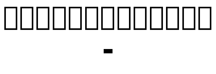 Noto Serif Armenian ExtraCondensed ExtraBold Font OTHER CHARS