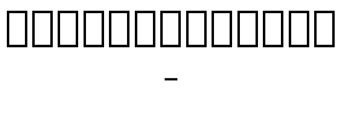 Noto Serif Armenian ExtraCondensed ExtraLight Font OTHER CHARS