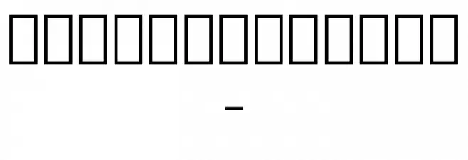 Noto Serif Armenian ExtraCondensed ExtraLight Font OTHER CHARS