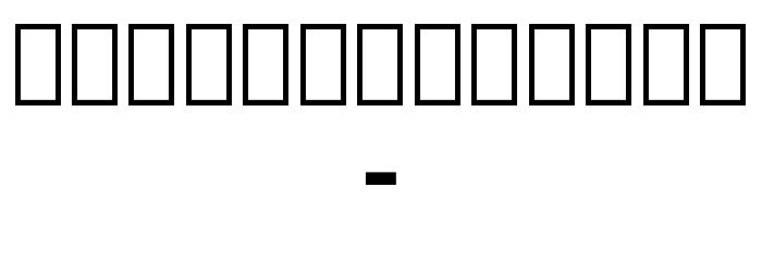 Noto Serif Armenian ExtraCondensed SemiBold Font OTHER CHARS
