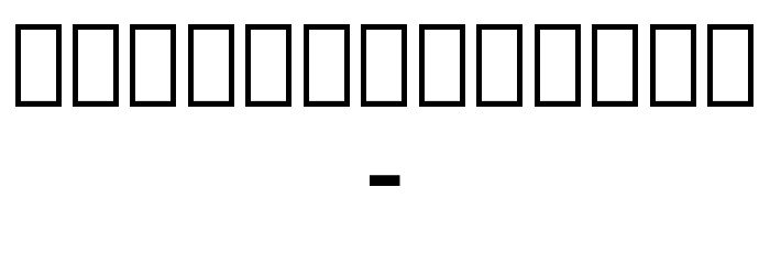 Noto Serif Armenian ExtraCondensed Font OTHER CHARS