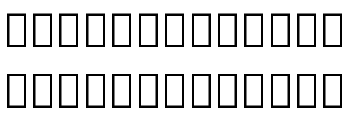 Noto Serif Armenian Regular Font LOWERCASE