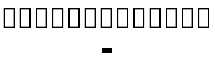 Noto Serif Armenian SemiCondensed Black Font OTHER CHARS