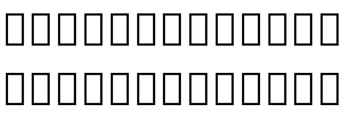 Noto Serif Armenian SemiCondensed Black Font LOWERCASE