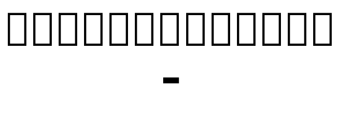 Noto Serif Armenian SemiCondensed SemiBold Font OTHER CHARS