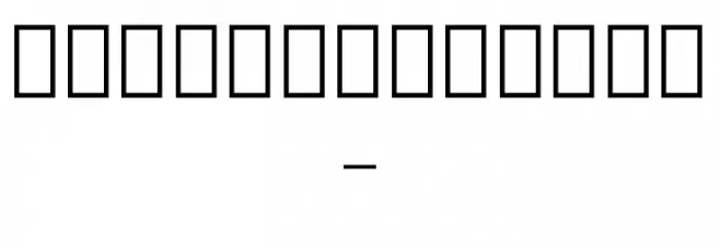 Noto Serif Armenian SemiCondensed Thin Font OTHER CHARS