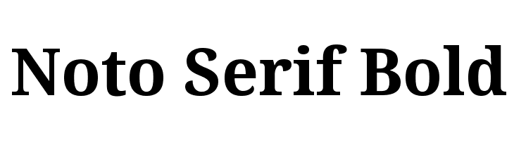 noto serif