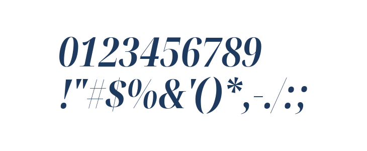 Noto Serif Display Condensed Bold Italic Other Characters