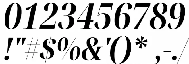 Noto Serif Display Condensed Bold Italic Font OTHER CHARS