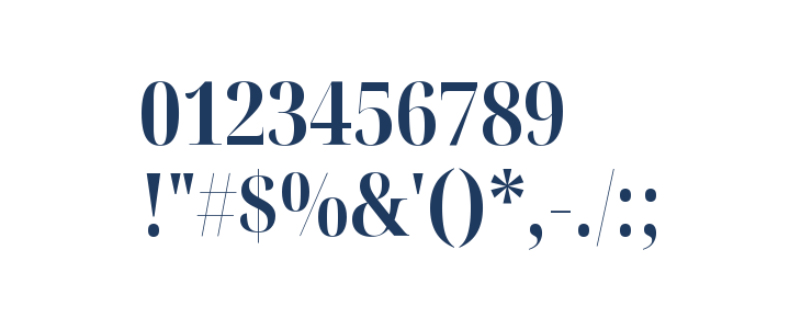 Noto Serif Display Condensed Bold Other Characters