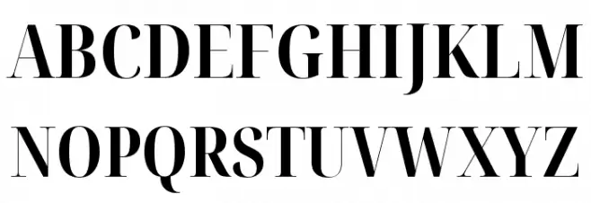 Noto Serif Display Condensed Bold Schriftart Groß