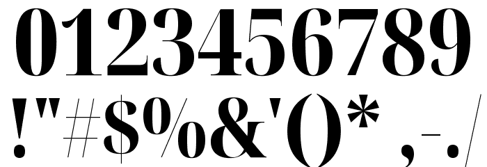 Noto Serif Display Condensed ExtraBold Font OTHER CHARS