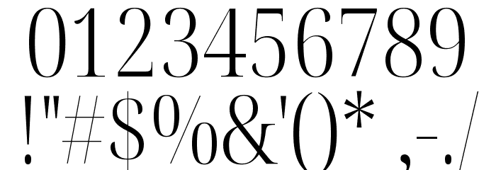 Noto Serif Display Condensed Light Font OTHER CHARS