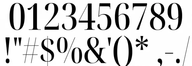 Noto Serif Display Condensed Medium Font OTHER CHARS