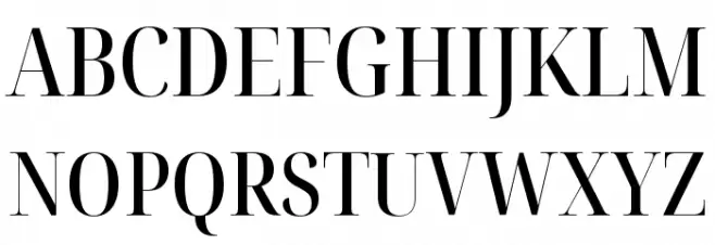 Noto Serif Display Condensed Medium Schriftart Groß