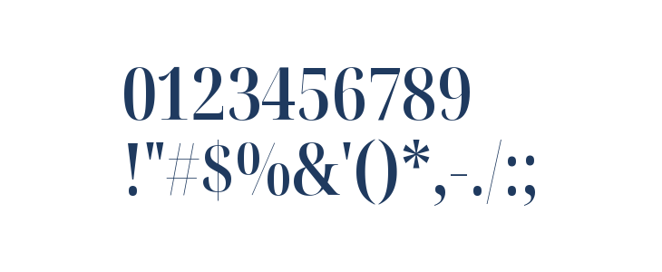 Noto Serif Display Condensed SemiBold Other Characters