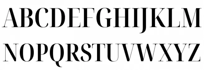 Noto Serif Display Condensed SemiBold Polices MAJUSCULES