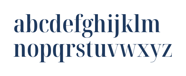 Noto Serif Display Condensed SemiBold Lowercase