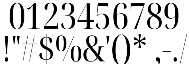 Noto Serif Display Condensed Font OTHER CHARS