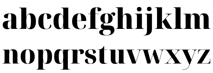 Noto Serif Display ExtraBold Font LOWERCASE