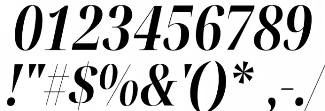 Noto Serif Display ExtraCondensed Bold Italic Font OTHER CHARS