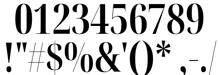 Noto Serif Display ExtraCondensed Bold Font OTHER CHARS