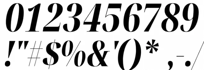 Noto Serif Display ExtraCondensed ExtraBold Italic Font OTHER CHARS