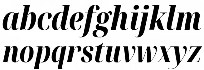 Noto Serif Display ExtraCondensed ExtraBold Italic Шрифта строчной