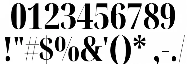 Noto Serif Display ExtraCondensed ExtraBold Font OTHER CHARS