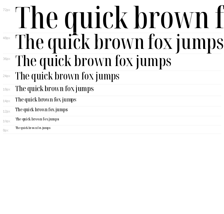 Noto Serif Display ExtraCondensed Medium Waterfall