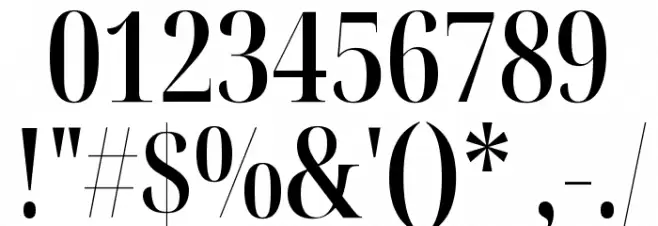 Noto Serif Display ExtraCondensed SemiBold Font OTHER CHARS