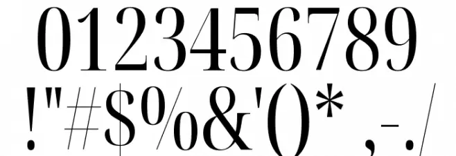 Noto Serif Display ExtraCondensed Font OTHER CHARS