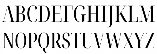Noto Serif Display ExtraCondensed Шрифта ВЕРХНИЙ