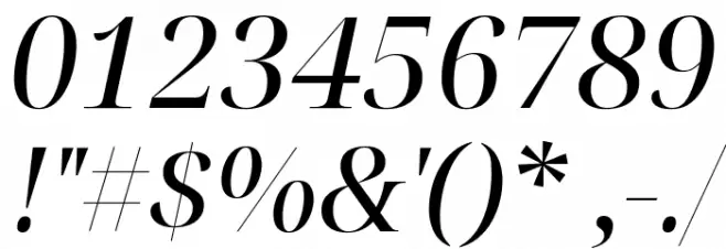 Noto Serif Display Italic Font OTHER CHARS
