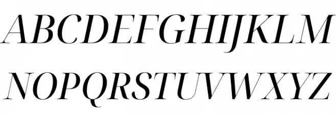 Noto Serif Display Italic خط أحرف كبيرة