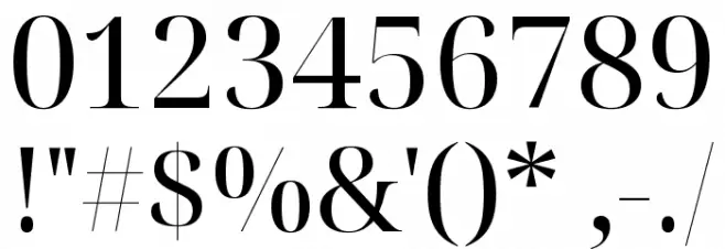 Noto Serif Display Regular Font OTHER CHARS