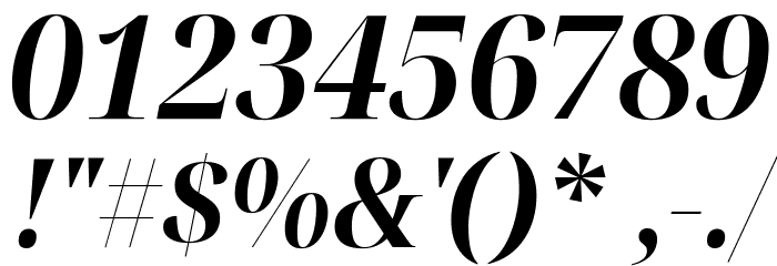 Noto Serif Display SemiCondensed Bold Italic Font OTHER CHARS
